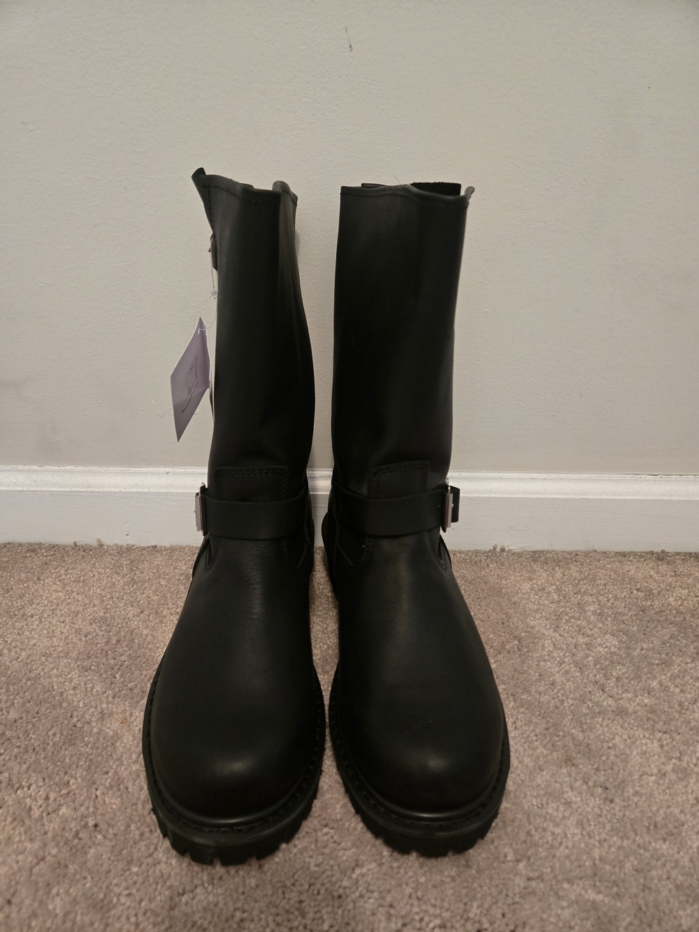 Men's Climatex Motorcycle Boot, Size 9